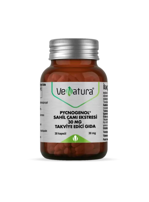 VeNatura Pycnogenol Sahil Çamı Ekstresi 30 mg 30 Kapsül - 1