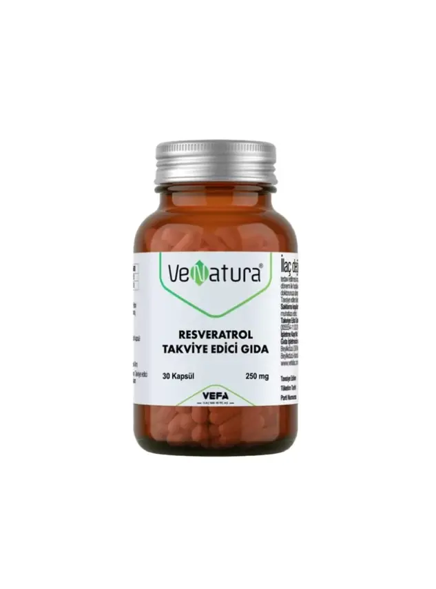 VeNatura Resveratrol Takviye Edici Gıda 30 Kapsül - 1