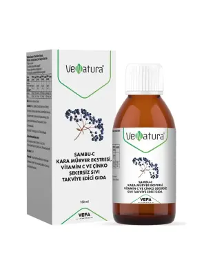 VeNatura Sambu-C Kara Mürver Ekstresi Takviye Edici Gıda 150 ml - 1