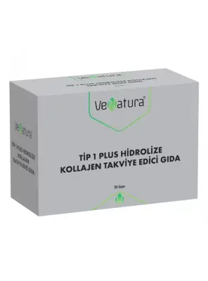 VeNatura Tip 1 Hidrolize Balık Kollajeni Takviye Edici Gıda 30 Saşe - Venatura