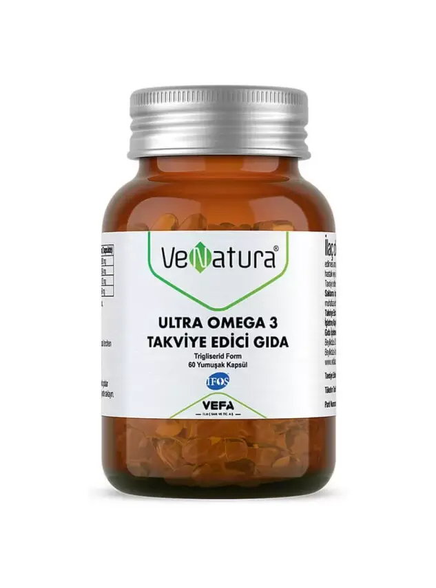 Venatura Ultra Omega 3 60 Kapsül - 1