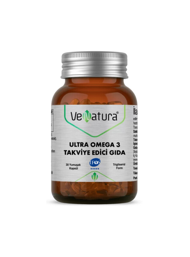 VeNatura Ultra Omega 3 Takviye Edici Gıda 30 Kapsül - Venatura