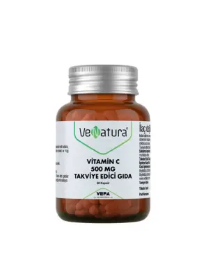 VeNatura Vitamin C 500 MG Takviye Edici Gıda 60 Kapsül - Venatura