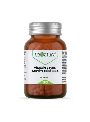 Venatura Vitamin C Plus 500mg Takviye Edici Gıda 60 Kapsül - 2