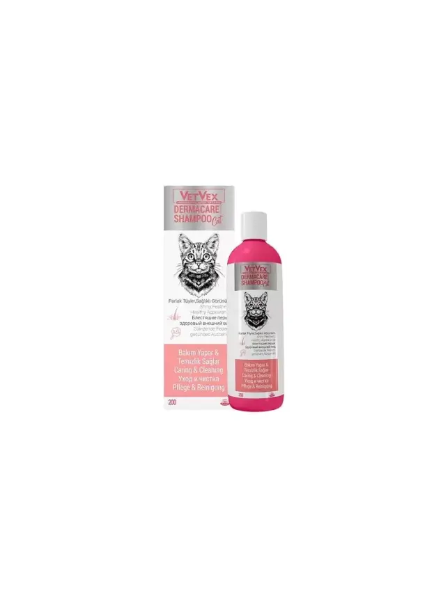 VetVex Dermacare Kedi Şampuanı 200 ml - 2
