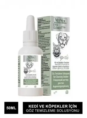 VetVex Eyes Clean Kedi ve Köpek Göz Temizleme Solüsyonu 50 ml - 1