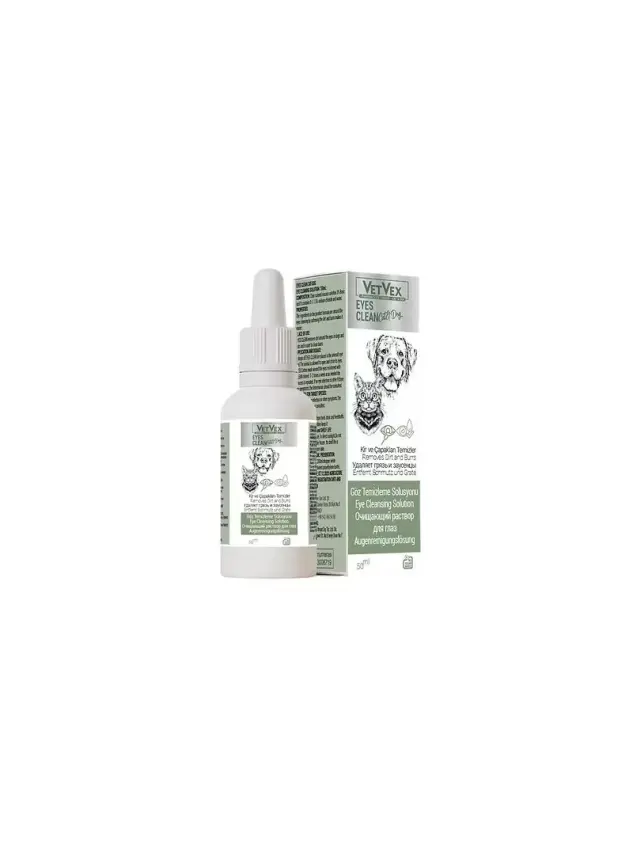 VetVex Eyes Clean Kedi ve Köpek Göz Temizleme Solüsyonu 50 ml - 2