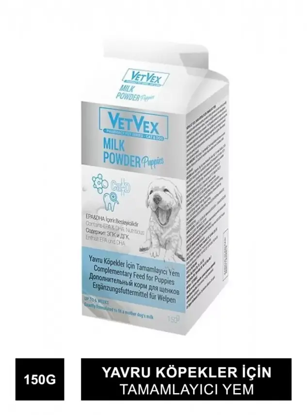VetVex Milk Powder Yavru Köpek Süt Tozu 150 gr - 1