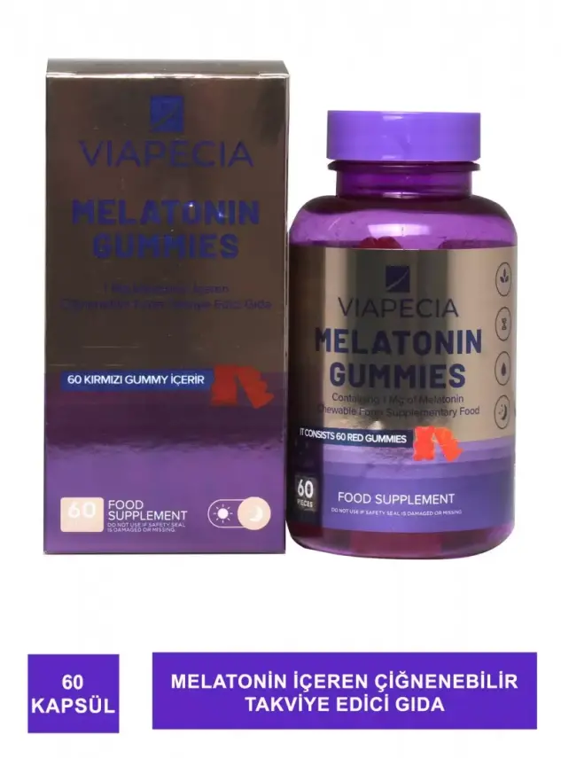 Viapecia Melatonin Gummies 60 Yumuşak Kapsül - 2