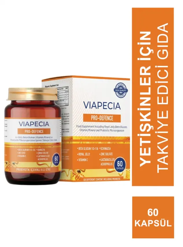Viapecia Pro Defence 60 Kapsül - 1