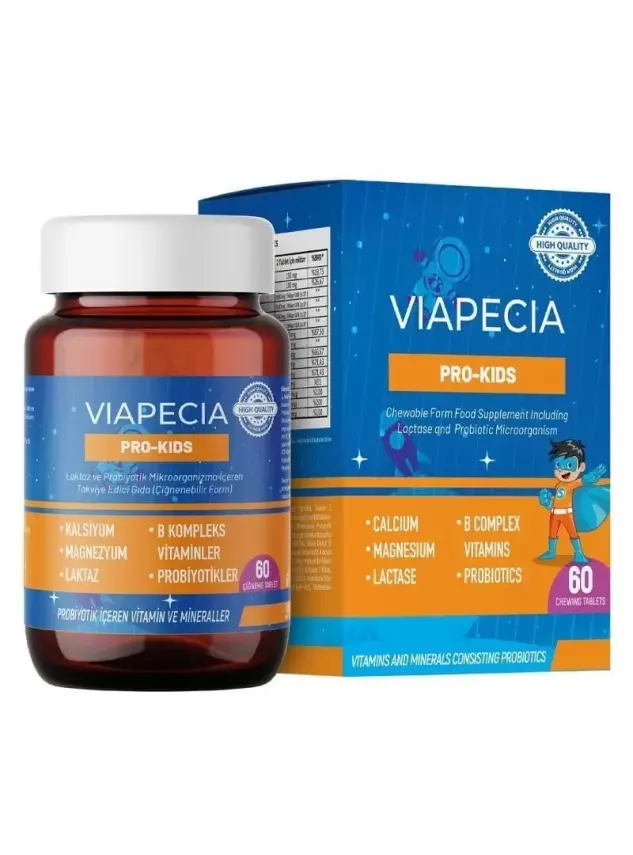 Viapecia Pro-Kids 60 Tablet - 1