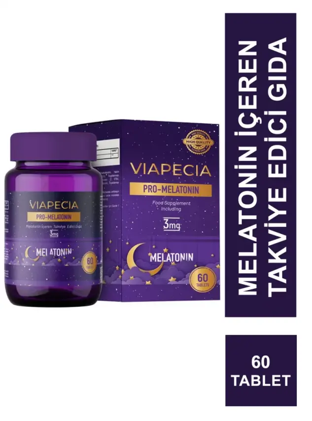 Viapecia Pro Melatonin 3mg 60 Tablet - 1