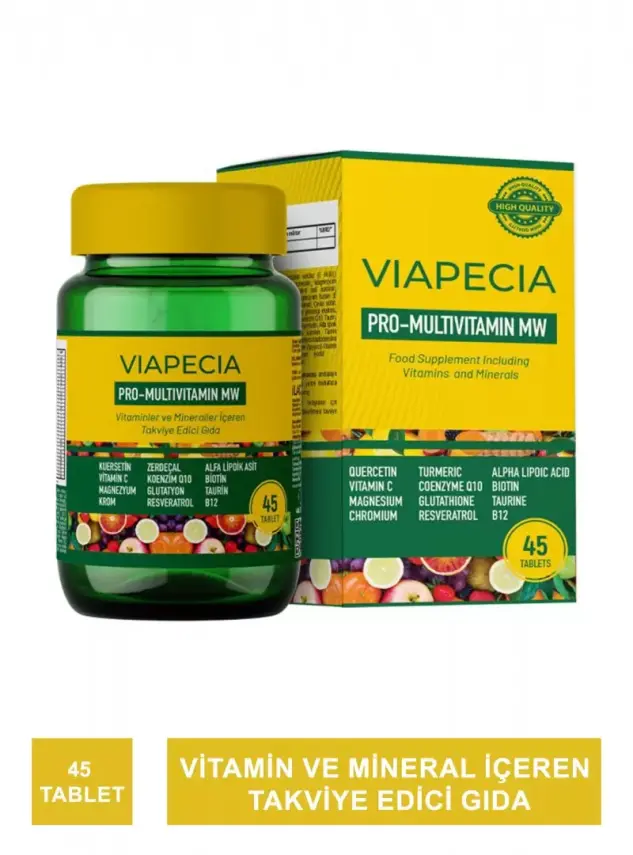 Viapecia Pro-Multivitamin MW 45 Tablet - 1