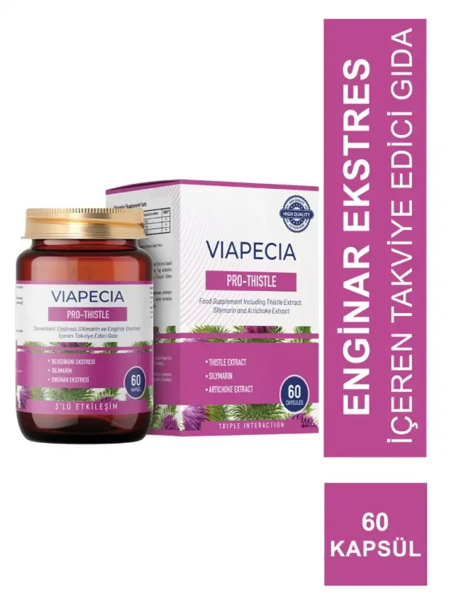 Viapecia Pro Thistle 60 Kapsül - 1