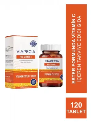 Viapecia Pro Vitamin C 120 Tablet - 1