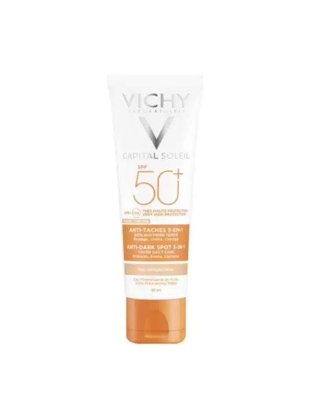 Vichy Capital Soleil 3in1 Anti Dark Spot Leke Karşıtı Renkli Güneş Kremi Spf50 50ml - 2