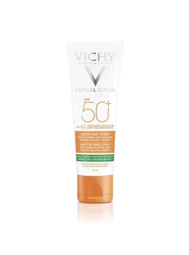 OUTLET - Vichy Capital Soleil SPF 50+ Matlaştırıcı Yüz Güneş Kremi 50 ml - 1