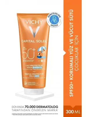 Vichy Capital Soleil Spf 50+ Milk For Children Güneş Sütü 300 ml - Vichy