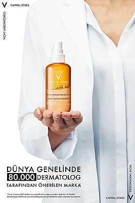 Vichy Capital Soleil SPF 50 Solar Protective Water Bronzlaştırıcı Güneş Koruyucu Sprey 200 ml - 2