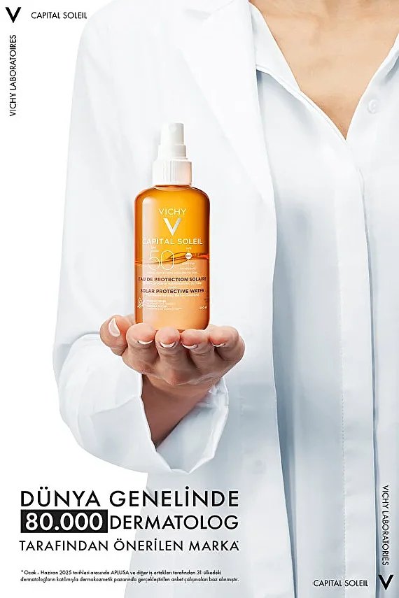 Vichy Capital Soleil SPF 50 Solar Protective Water Bronzlaştırıcı Güneş Koruyucu Sprey 200 ml - 2