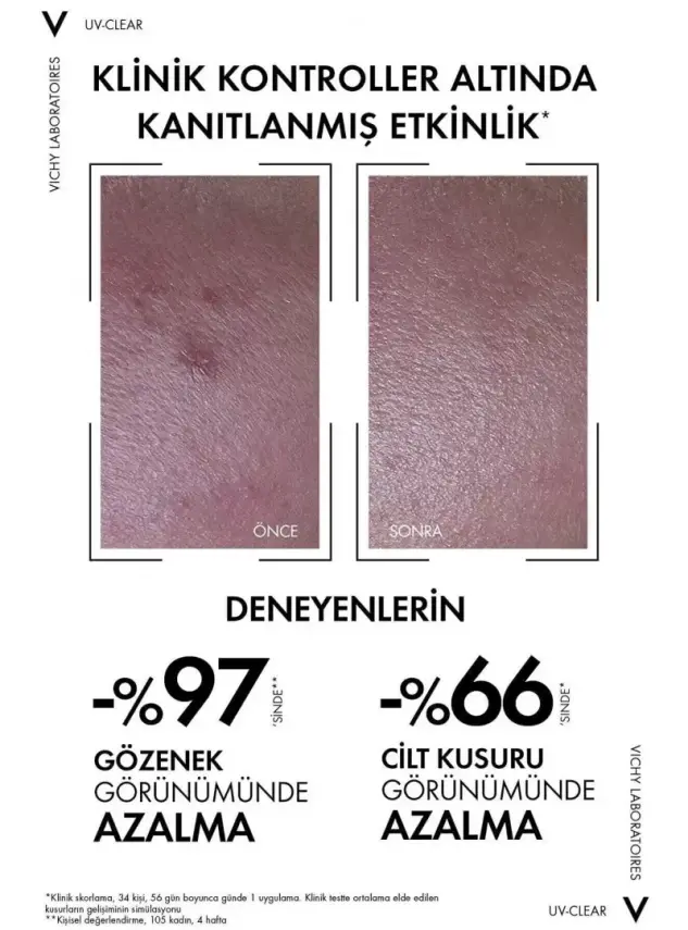 Vichy Capital Soleil Uv-Clear Spf50+ Güneş Koruyucu 40 ml - 4