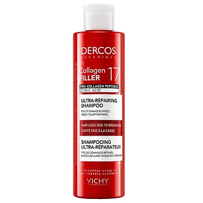 Vichy Dercos Collagen 17 Dolgu Şampuanı 200 ml - Vichy