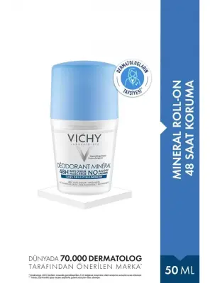 Vichy Deo Mineral 48 Saat Etkili Deodorant Roll-On 50 ml - Vichy
