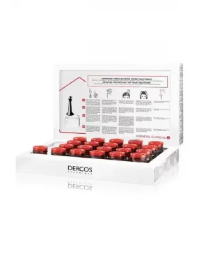 Vichy Dercos Aminexil Clinical 5 21x6ml - Kadınlar için Saç Dökülmesine Karşıtı Güçlendirici Serum - 2