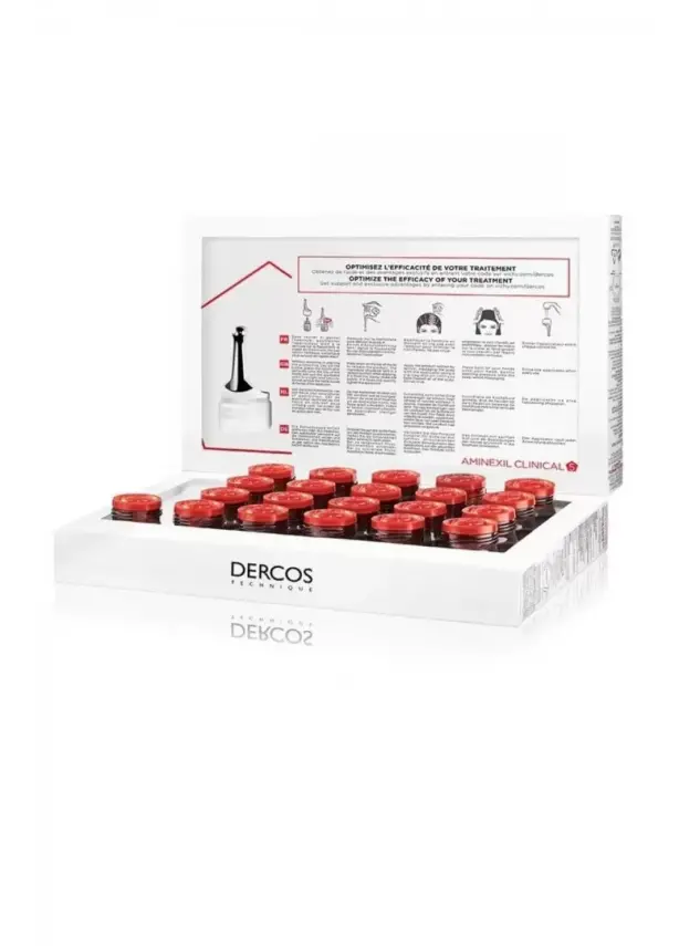 Vichy Dercos Aminexil Clinical 5 21x6ml - Kadınlar için Saç Dökülmesine Karşıtı Güçlendirici Serum - 2