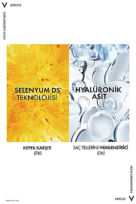 Vichy Dercos Anti-Dandruff Kepek Karşıtı Şampuan 2'si 1 Arada 390 ml - 5
