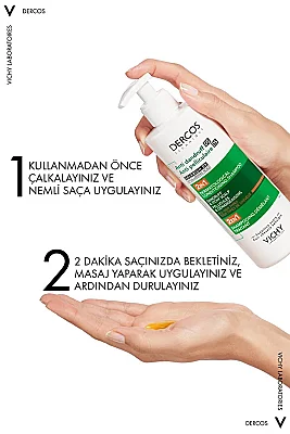 Vichy Dercos Anti-Dandruff Kepek Karşıtı Şampuan 2'si 1 Arada 390 ml - 7