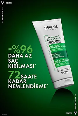 Vichy Dercos Anti Dandruff Saç Kremi 200 ml - 7