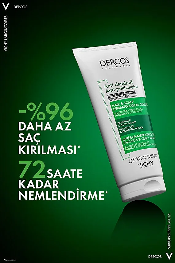Vichy Dercos Anti Dandruff Saç Kremi 200 ml - 7