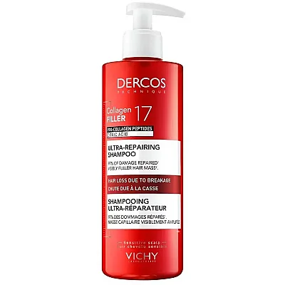 Vichy Dercos Collagen 17 Dolgu Şampuanı 400 ml - Vichy