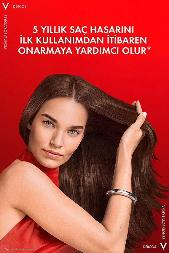 Vichy Dercos Collagen 17 Dolgu Şampuanı 400 ml - 2