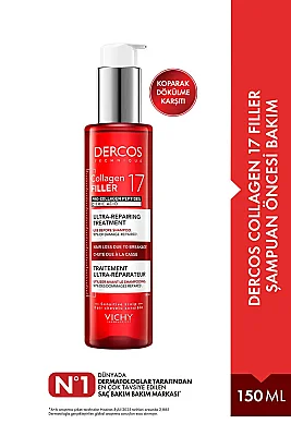 Vichy Dercos Collagen 17 Filler Şampuan Öncesi Bakım 150 ml - Vichy