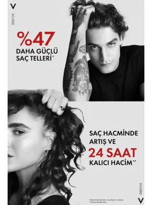 Vichy Dercos Energisant Saç Dökülmesine Karşı Şampuan 400 ml - 3