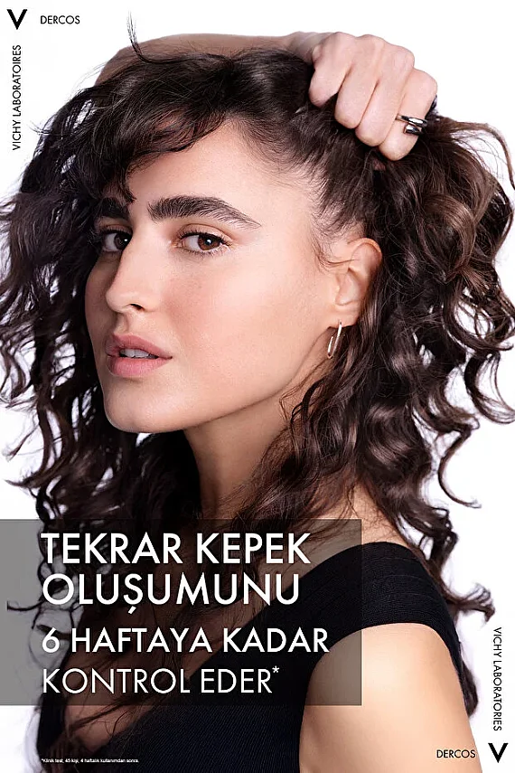 Vichy Dercos Kepek Karşıtı Şampuan Kuru Saçlar 390 ml - Refill - 8