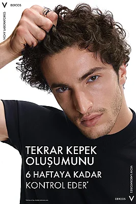 Vichy Dercos Kepek Karşıtı Şampuan -Normal-Yağlı saçlar- 390ml - Refill - 3
