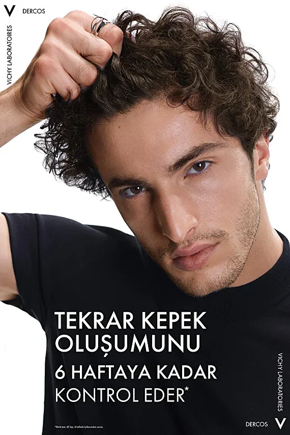 Vichy Dercos Kepek Karşıtı Şampuan -Normal-Yağlı saçlar- 390ml - Refill - 3
