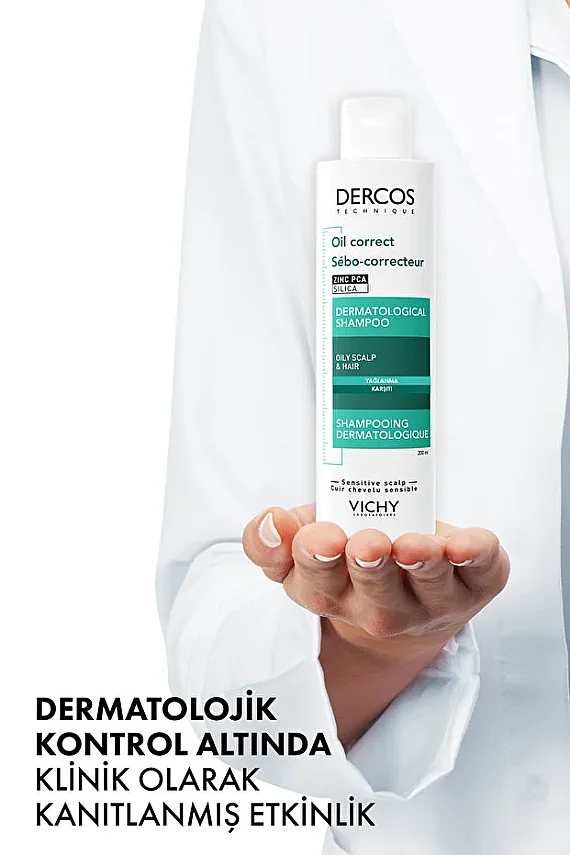 Vichy Dercos Oil Control - Yağlanma Karşıtı Şampuan 200ml - 2