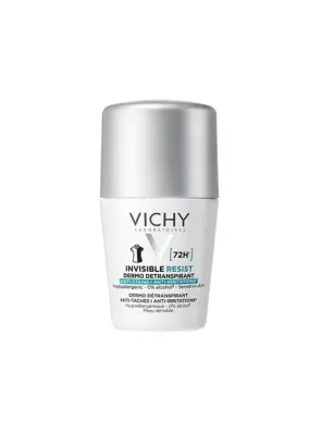 Vichy Deo İnvisible Resist İz ve Terleme Karşıtı 72 Saat Etkinlik Kadın Roll On 50 ml - Vichy