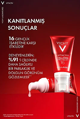 Vichy Liftactiv Collagen Specialist 16 Collagel Jel Krem 50ml - 3