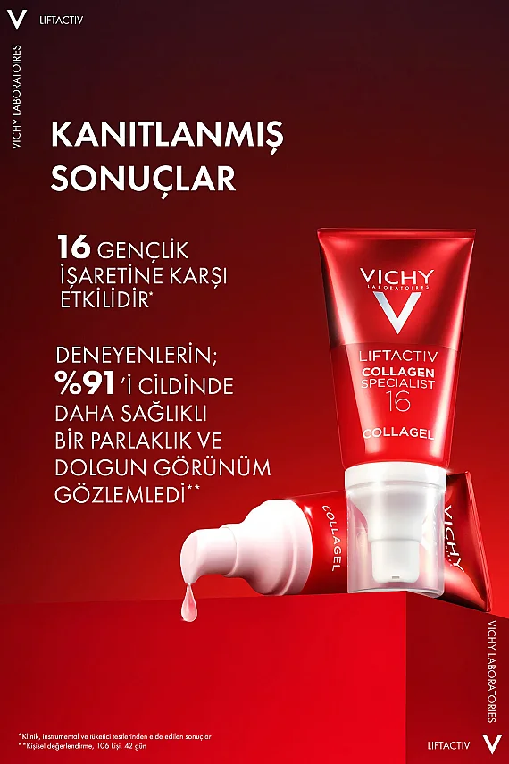 Vichy Liftactiv Collagen Specialist 16 Collagel Jel Krem 50ml - 3