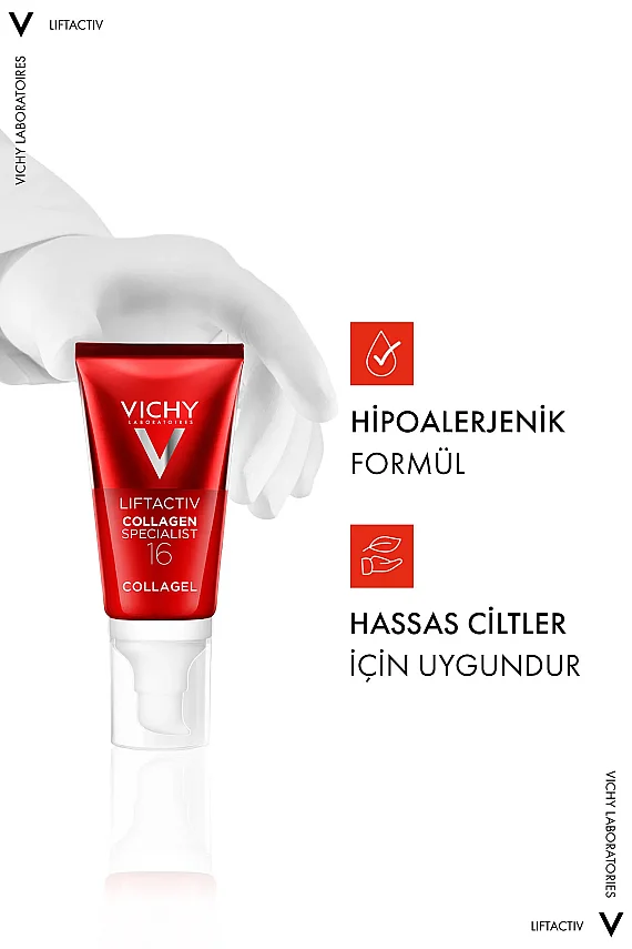 Vichy Liftactiv Collagen Specialist 16 Collagel Jel Krem 50ml - 5