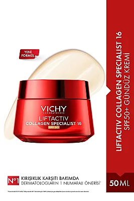 Vichy Liftactiv Collagen Specialist 16 SPF 50 Krem 50 ml - Vichy