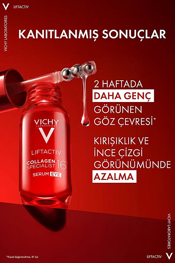 Vichy Liftactiv Kolajen Uzmanı 16 Göz Serumu 15 ml - 3