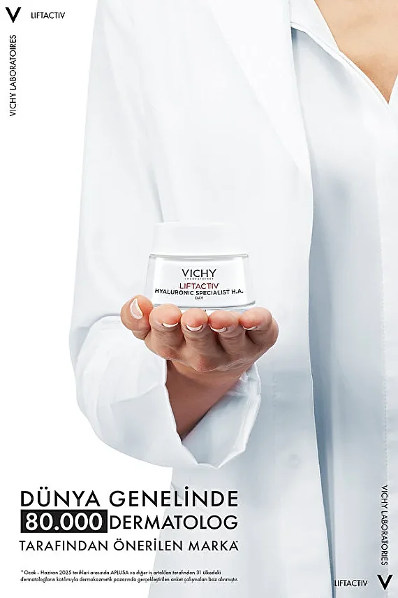 Vichy Liftactiv Supreme Cream 50 ml - Normal ve Karma Ciltler İçin Kırışıklık Giderici ve Sıkılaştırıcı Krem - 2