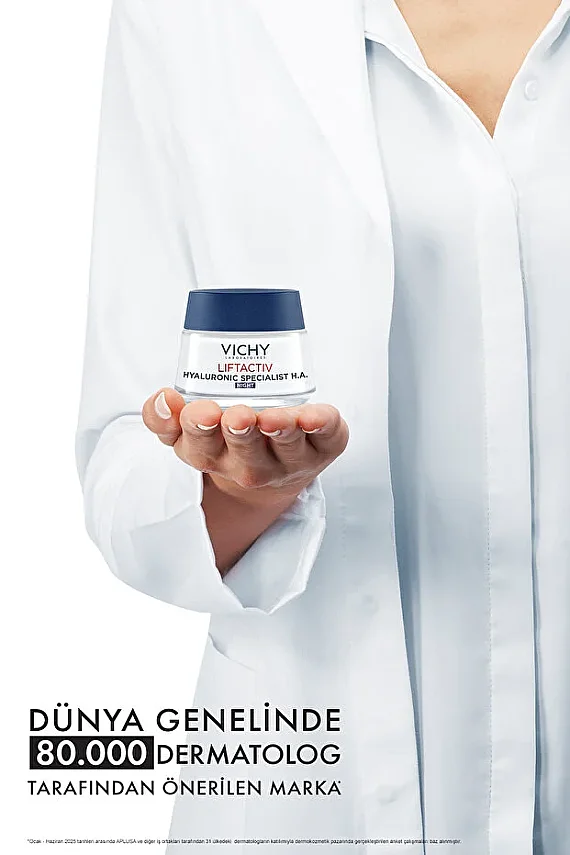 Vichy Liftactiv Supreme Cream 50 ml - Normal ve Karma Ciltler İçin Kırışıklık Giderici ve Sıkılaştırıcı Krem - 4