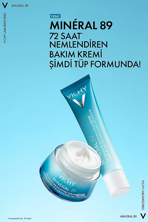 Vichy Mineral 89 72 Saat Nemlendiren Hafif Yapılı Yüz Bakım Kremi 40 ml - 2